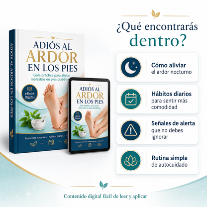 Adios al Ardor en los Pies